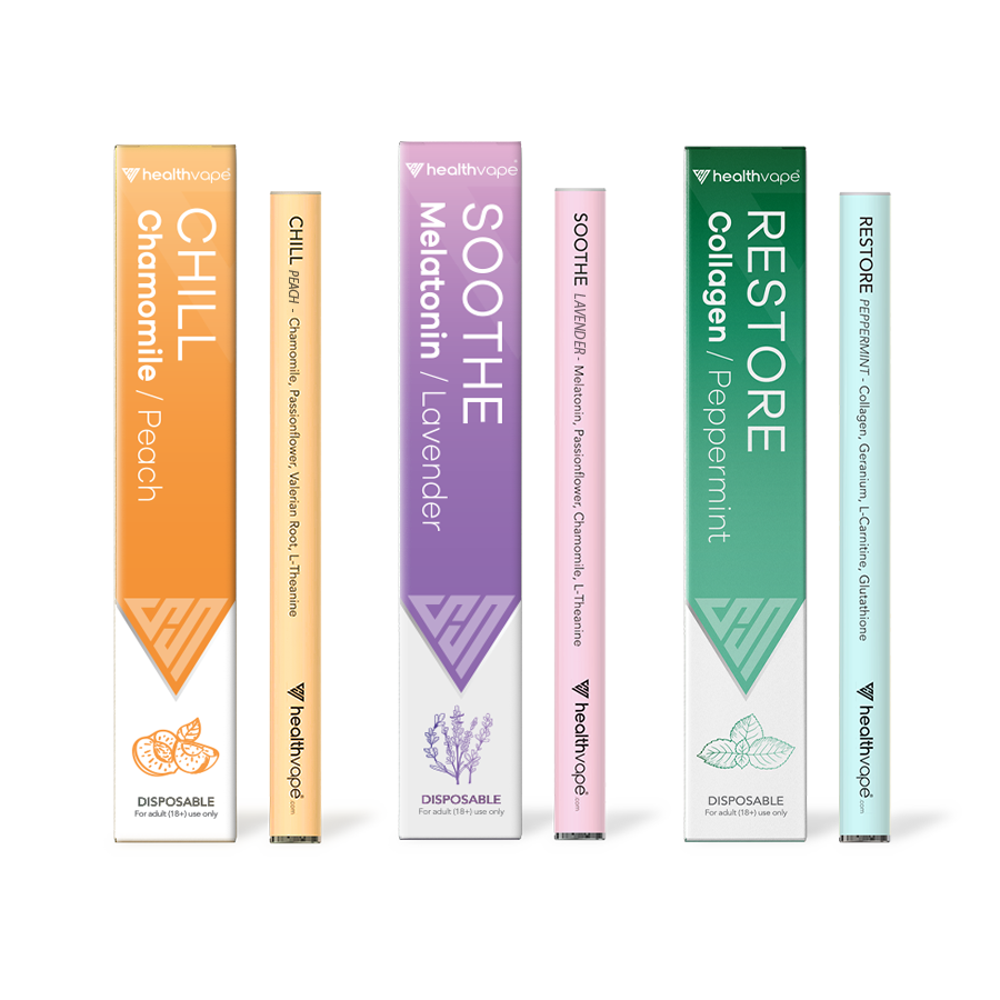 Relax 3-Pack - Peach / Lavender / Peppermint